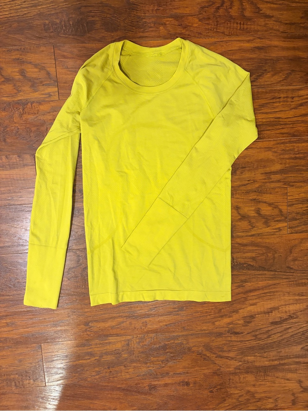 lululemon athletica Long Sleeve Crewneck Top - Bright Yellow